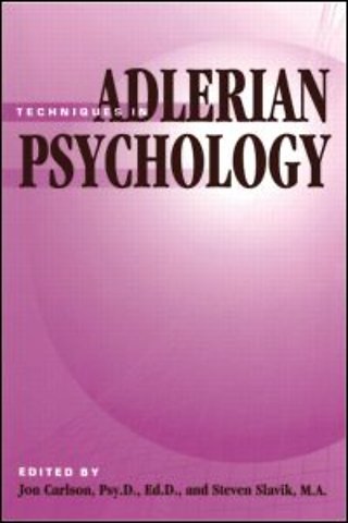 Techniques In Adlerian Psychology