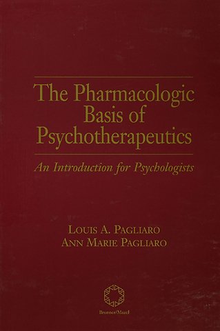 Pharmacologic Basis of Psychotherapeutics