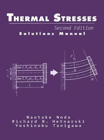 Thermal Stresses E2 Sol Man