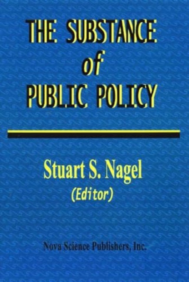 Substance of Public Policy