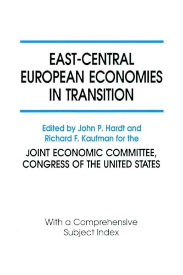 East-Central European Economies in Transition