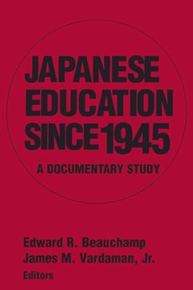 Japanese Education since 1945