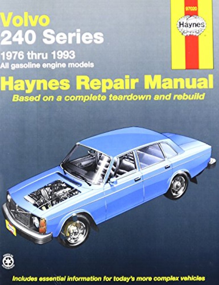Volvo 240 Series petrol (1976-1993) Haynes Repair Manual (USA)
