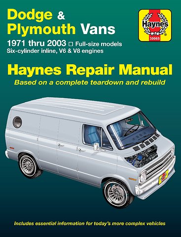 Dodge Tradesman, Sportsman & Plymouth Voyager