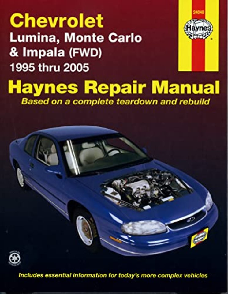 Chevrolet Lumina, Monte Carlo & Impala (FWD) (95 – 05)
