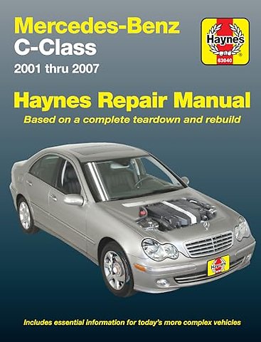 Mercedes-Benz C-Class (2001-2007) Haynes Repair Manual (USA)
