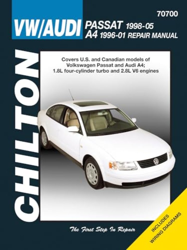 VW/Audi Passat (98–05) A4 (96–01) (Chilton) – Covers U.S and Canadian models of Volkswagen Passa