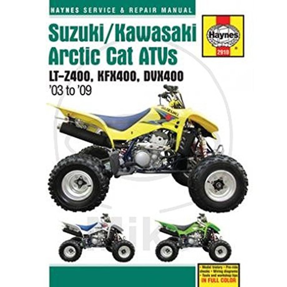 Suzuki/Kawasaki Arctic Cat ATVs (03 - 09)