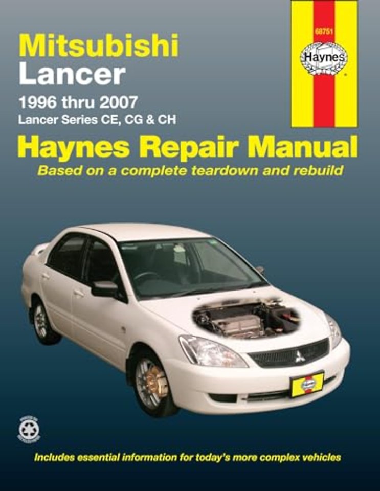 Mitsubishi Lancer (96–07) Haynes Repair Manual (AUS)