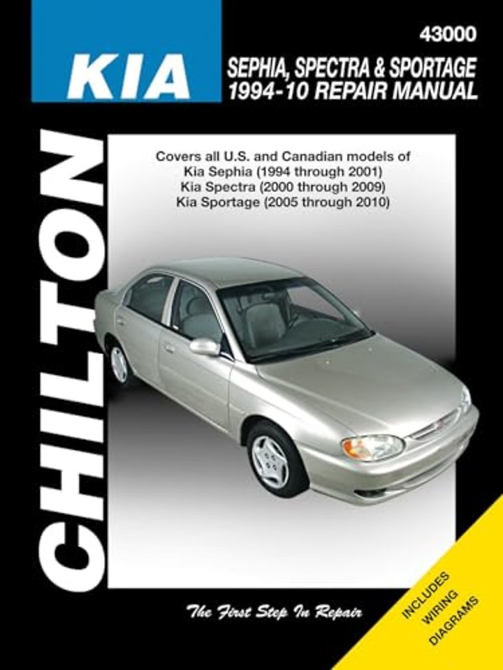 Kia Spectra/Sephia/Sportage (Chilton) – 1994 – 2010