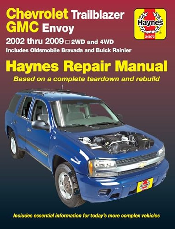 Chevrolet TrailBlazer, TrailBlazer EXT, GMC Envoy, GMC Envoy XL, Oldsmobile Bravada & Buick Rainier with 4.2L, 5.3L V8 or 6.0L V8 engines (2002 –2009)