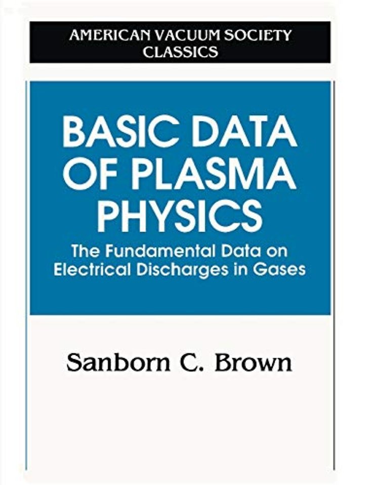 Basic Data of Plasma Physics