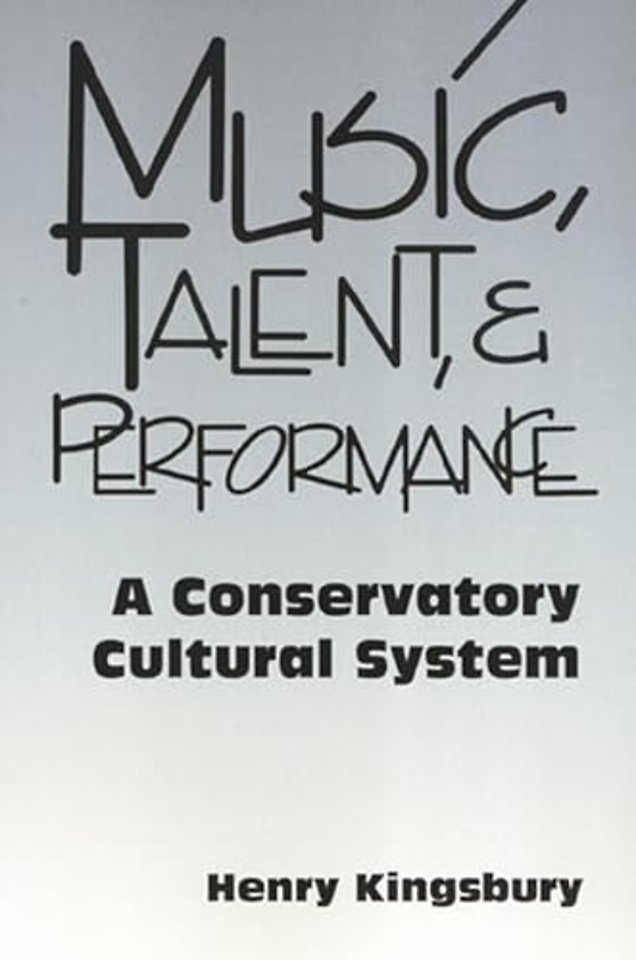 Music Talent & Performance – Conservatory Cultural System