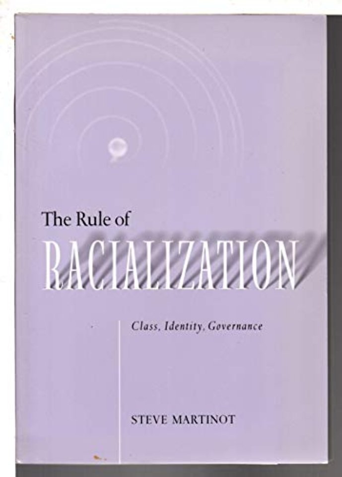 Rule of Racialization – Class, Identity, Governance
