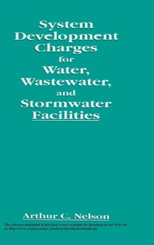 System Development Charges for Water, Wastewater, and Stormwater Facilities