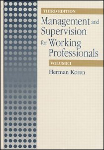 Management Supervision for Working Profiles, Third Edition, Two Volume Set