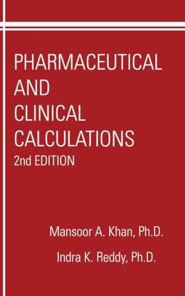Pharmaceutical and Clinical Calculations