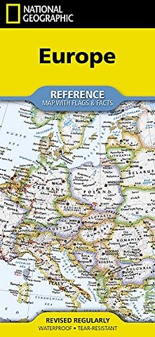 Europe Reference Map (folded)
