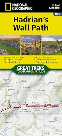 Hadrian's Wall Path Trail Map (4009)
