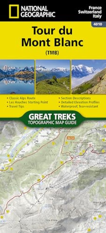 Tour du Mont Blanc Map Guide