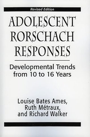 Adolescent Rorschach Responses