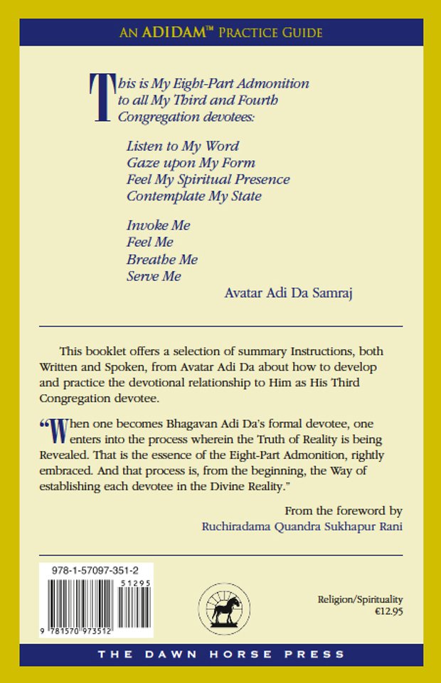 The Gift of the Eight-Part Admonition