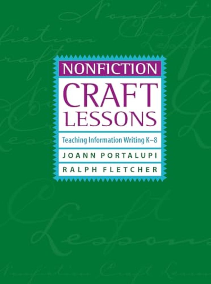 Nonfiction Craft Lessons