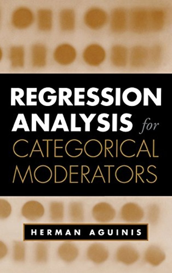 Regression Analysis for Categorical Moderators