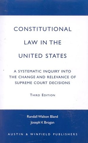 Constitutional Law in the United States