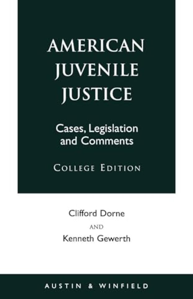 American Juvenile Justice
