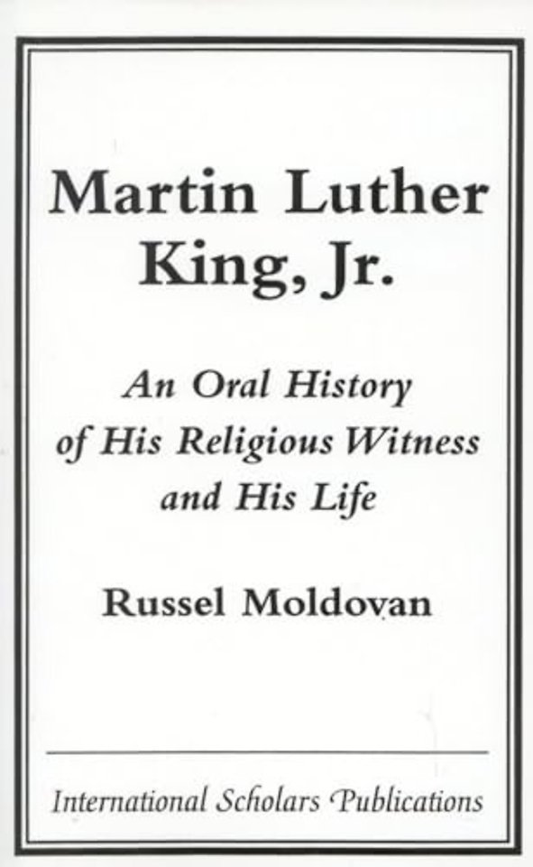 Martin Luther King, Jr.