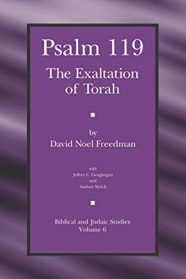 Psalm 119 – The Exaltation of Torah