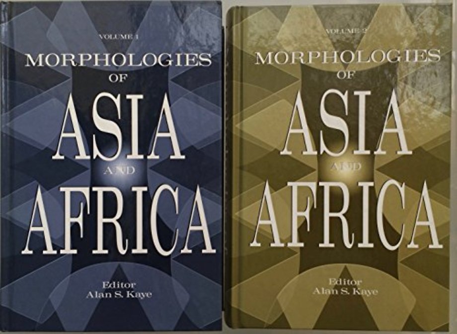 Morphologies of Asia and Africa