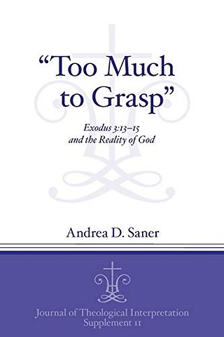 "Too Much to Grasp" – Exodus 3:13–15 and the Reality of God