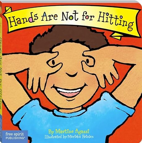 Hands Are Not for Hitting Board Book