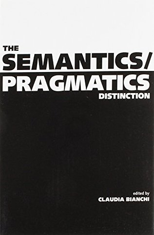 The Semantics/Pragmatics Distinction