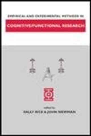 Empirical and Experimental Methods in Cognitive/Functional Research