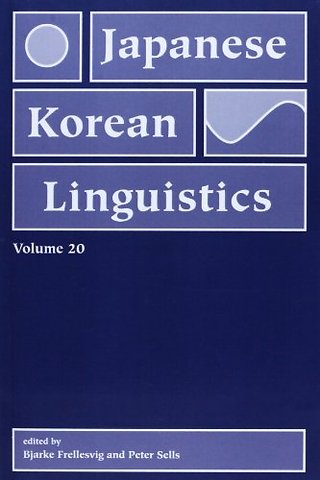 Japanese/Korean Linguistics, Vol. 20