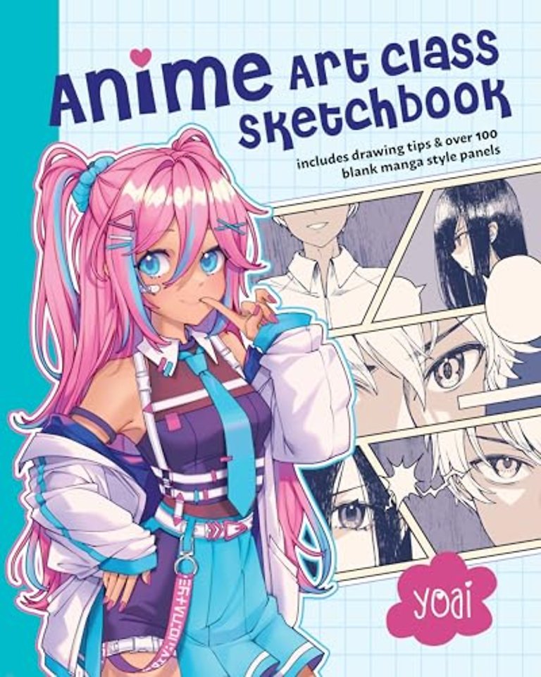 Anime Art Class Sketchbook