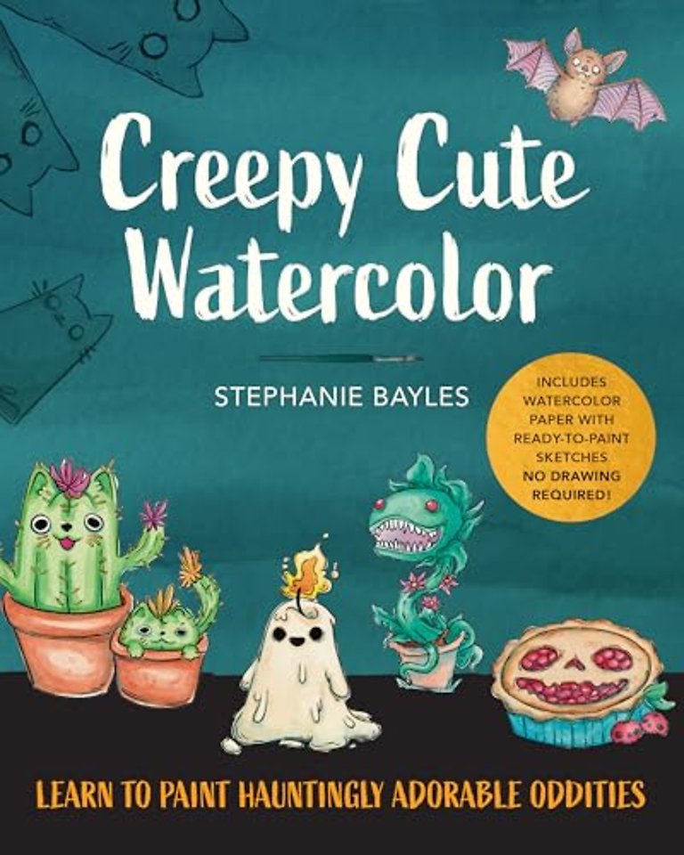 Creepy Cute Watercolor