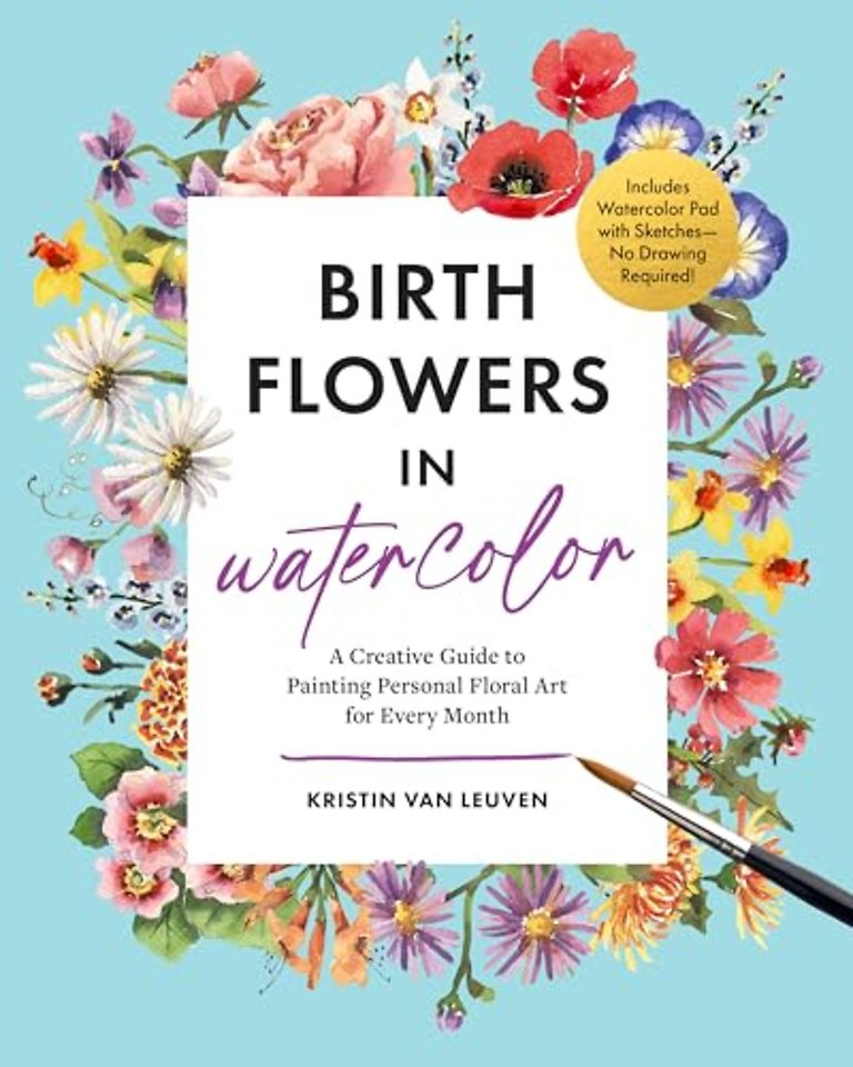 Birth Flowers in Watercolor
