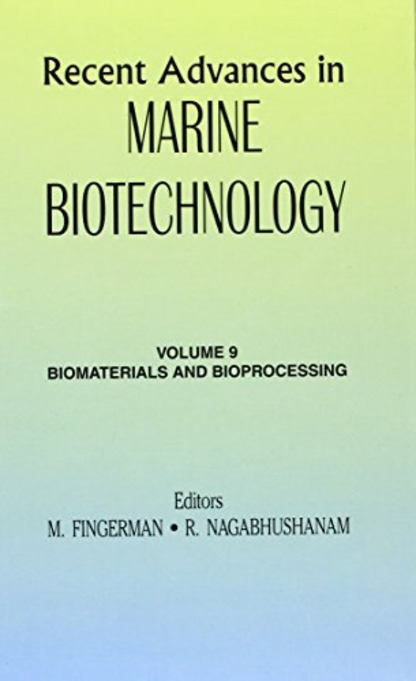 Recent Advances in Marine Biotechnology