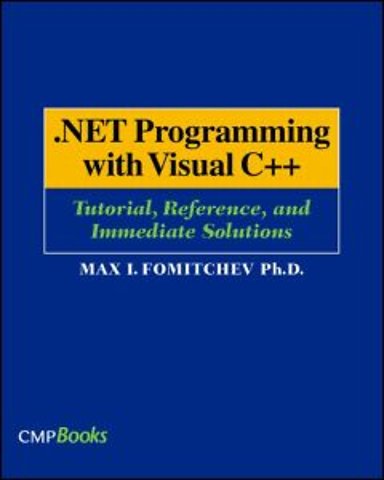 .NET Programming with Visual C++