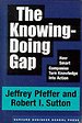 The Knowing-Doing Gap