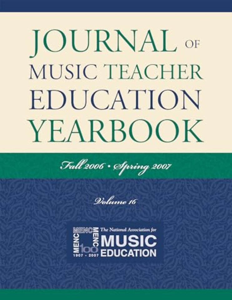 Journal of Music Teacher Education Yearbook