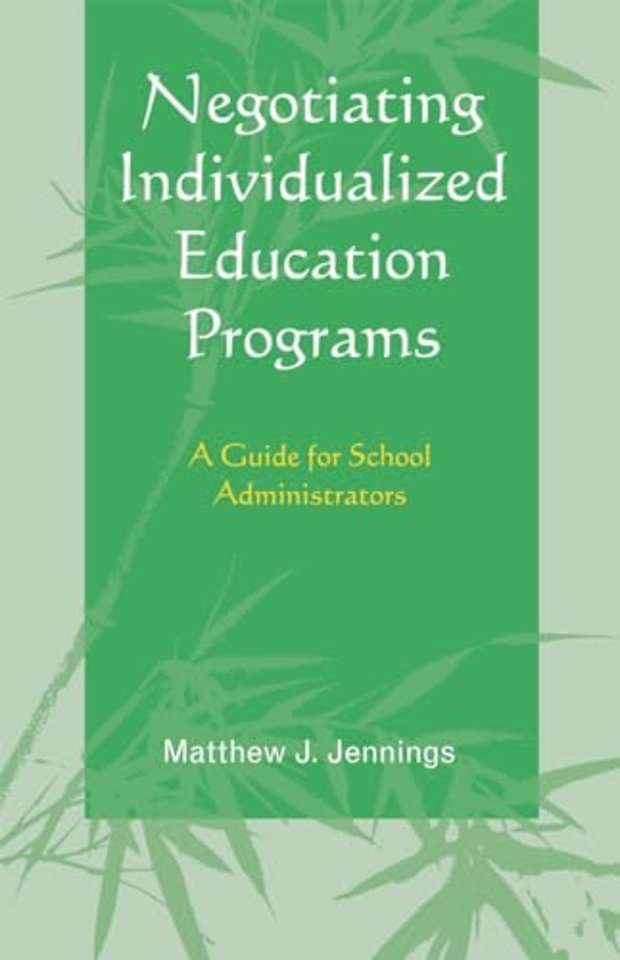 Negotiating Individualized Education Programs