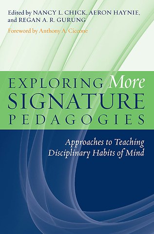 Exploring More Signature Pedagogies