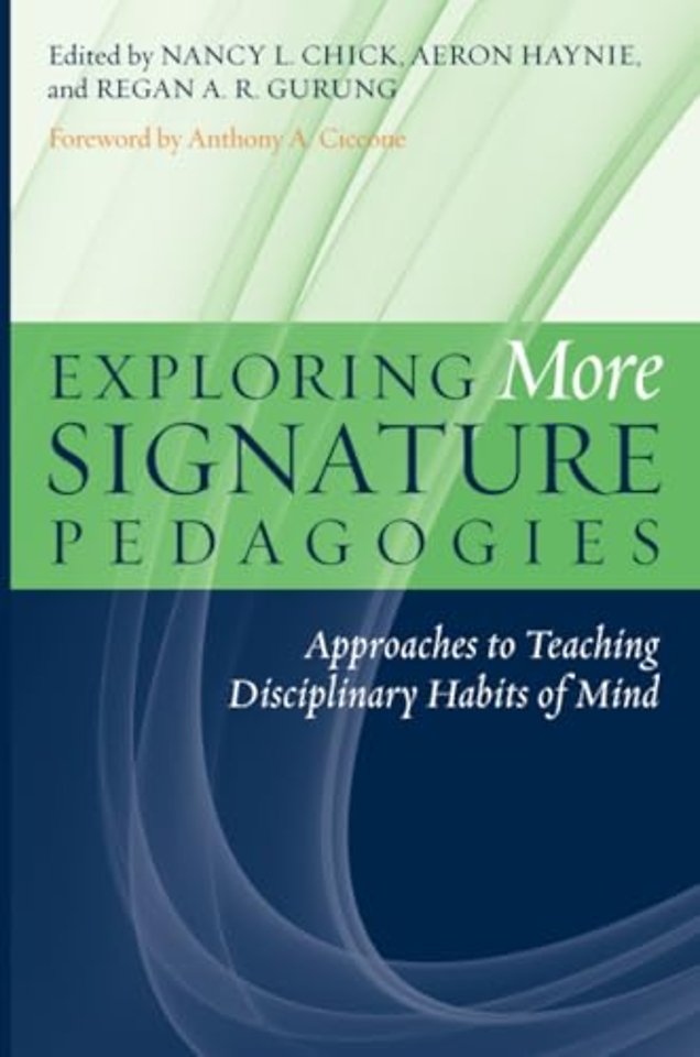 Exploring More Signature Pedagogies