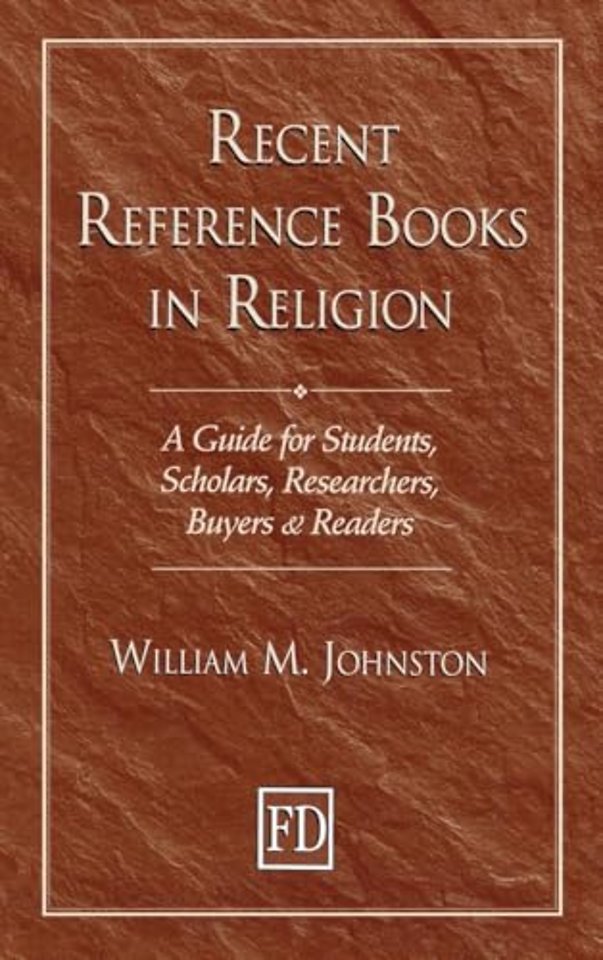 Recent Reference Books in Religion