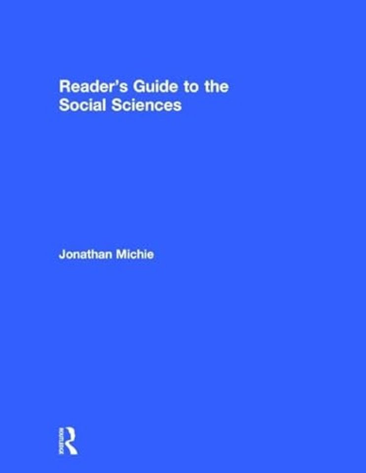 Reader's Guide to the Social Sciences